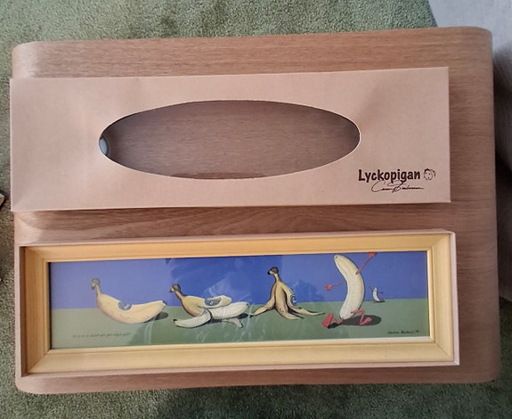 Hauska banaani-taulu