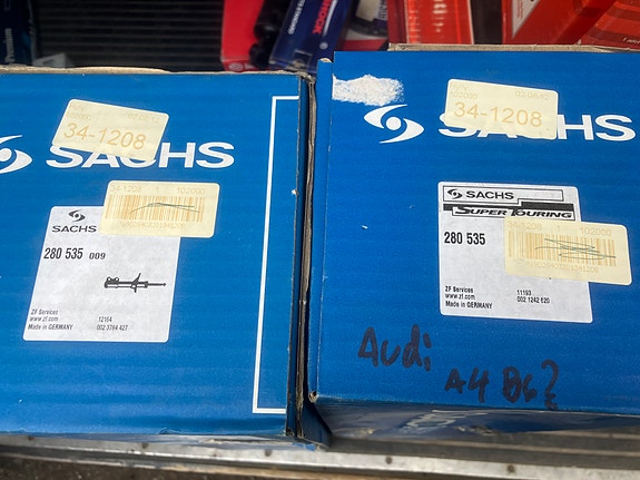 Audi A6 Etuiskarit Sachs 2/99-4/00