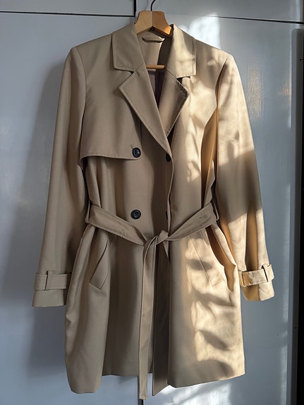 Beige trenssi koko XL(42/44)