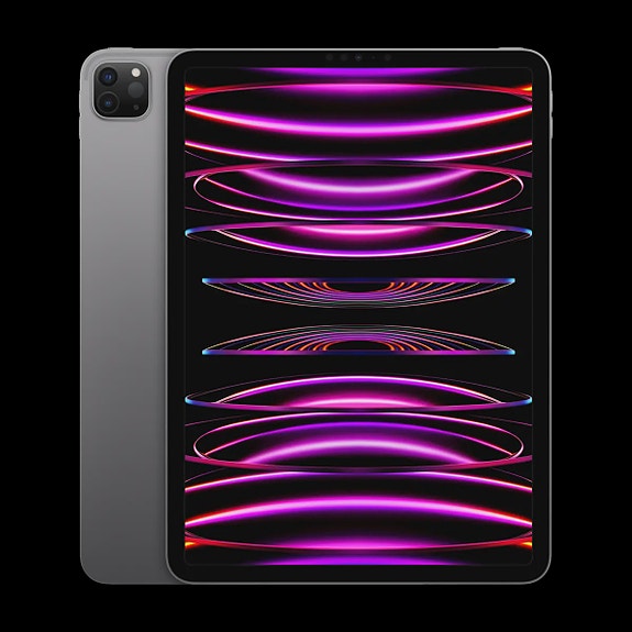 iPad Pro 11″ M2 - 128GB, Hyvä, Tähtiharmaa, WiFi+5G