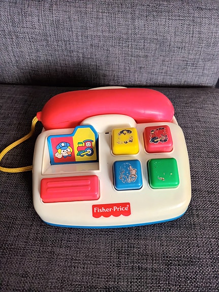 Fisher Price leikkipuhelin