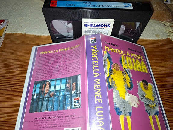 Mänteillä menee lujaa - Gene Wilder VHS-elokuva