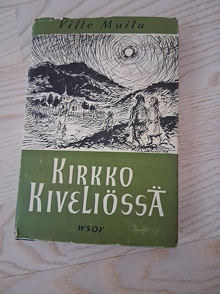 WSOY Kirkko kiveliossa kirja
