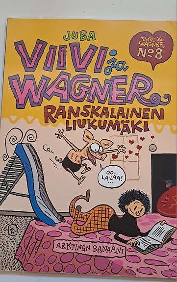 Viivi ja Wagner Ranskalainen liukumäki sarjakuva-albumi