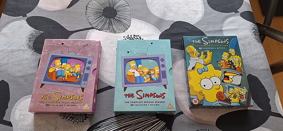 The Simpsons DVD-boksi kaudet