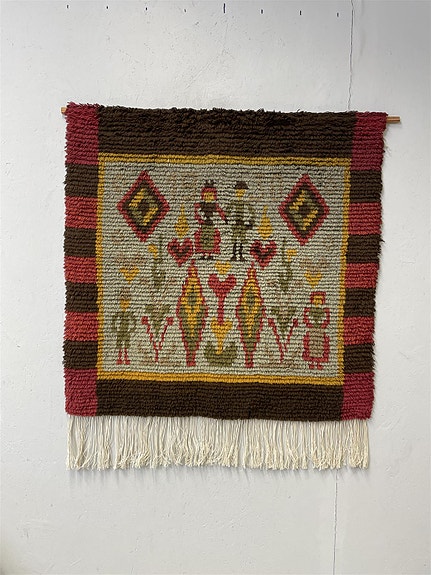 Vintage Ryijy 83x95cm