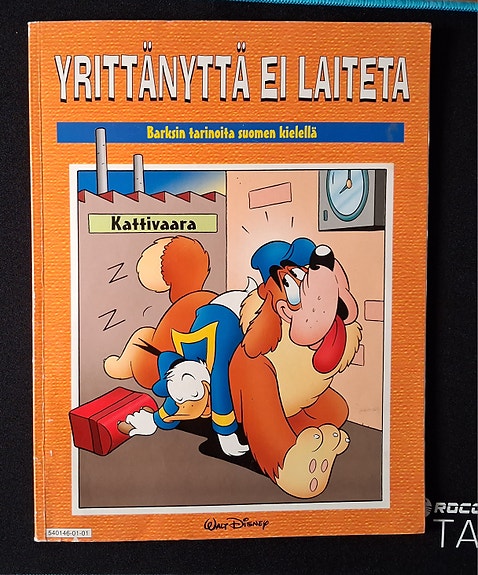 Aku Ankka Yrittänyttä ei laiteta