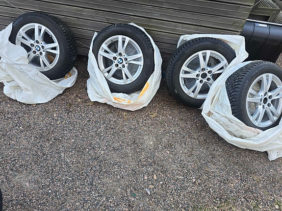 BMW alumiinivanteet renkailla 16" 205/60 R16