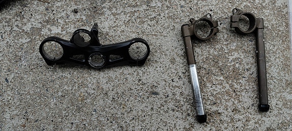 Kawasaki ZX10R clip on