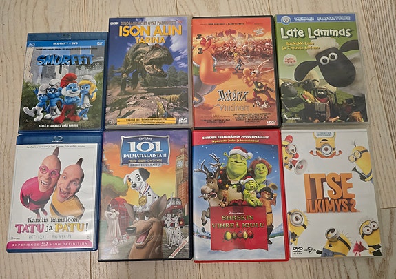 Lasten DVD Elokuvat