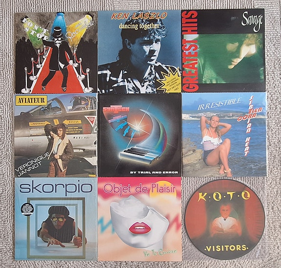 Italo Disco LP ja maxeja