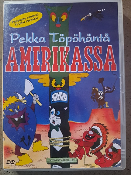 Pekka töpöhäntä amerikassa dvd