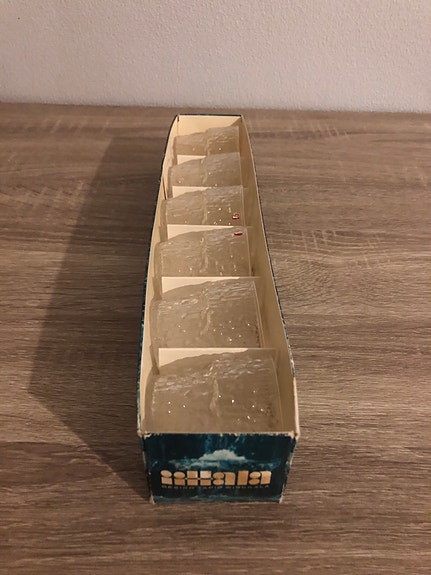 Iittala Tapio Wirkkala Paadar snapsilasi 6kpl