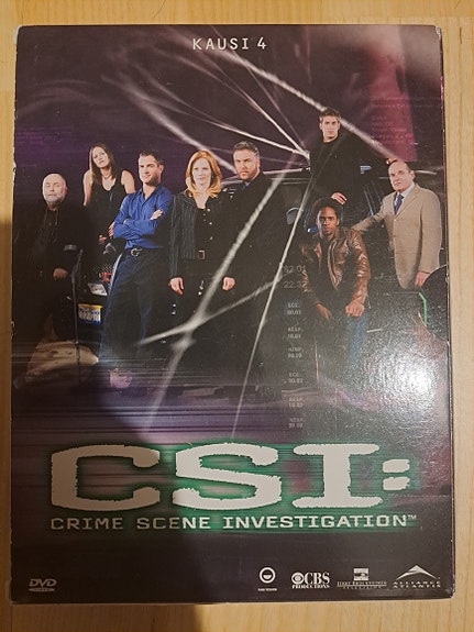 Csi kausi 4 dvd