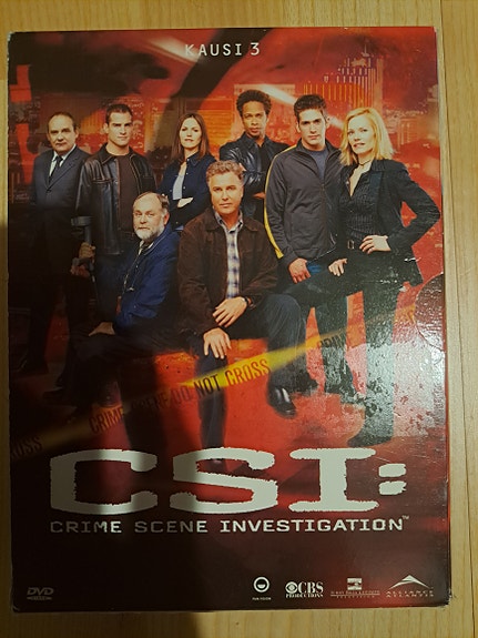 Csi kausi 3 dvd