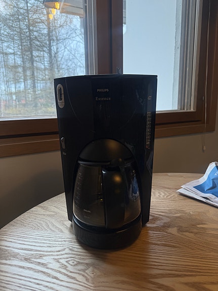 Philips kahvinkeitin musta