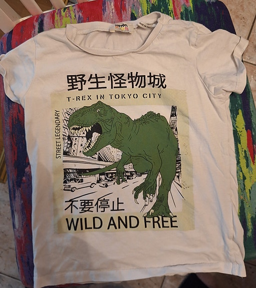 t rex t paita 110-116