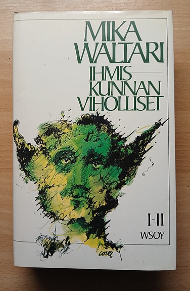 Mika Waltari IHMISKUNNAN VIHOLLISET I-II Wsoy 7p 1983