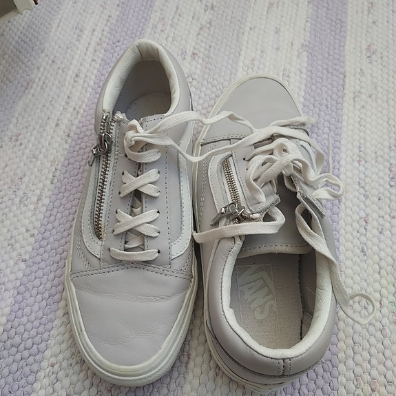 Vans nahkatennarit, koko 36,5. Hakunila.