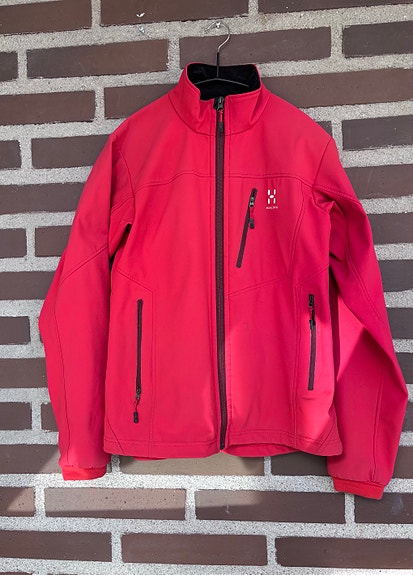 Haglöfs takki M punainen polyesteri naisten