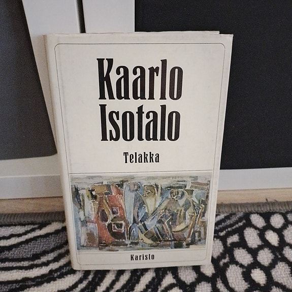 Kaarlo Isotalo Telakka kirja kovakantinen
