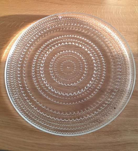 Iittala kastehelmi tarjoilulautanen