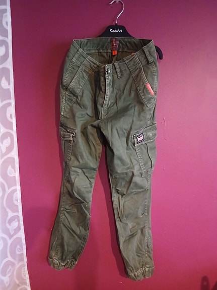Super dry 3/4 mittaiset gargo housut