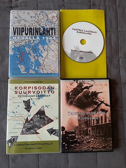 Sotahistoria dokumentit DVD