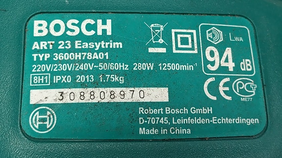 Bosch Art 23 Easytrim ruohotrimmeri 230V 280W 2kpl