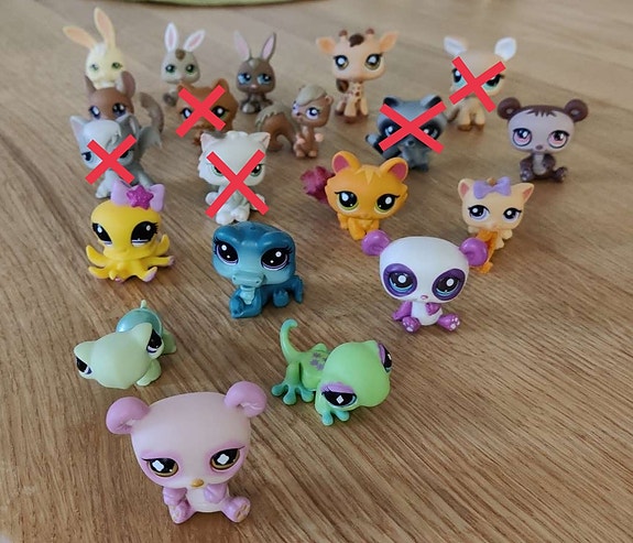 Littlest Pet Shop hahmoja