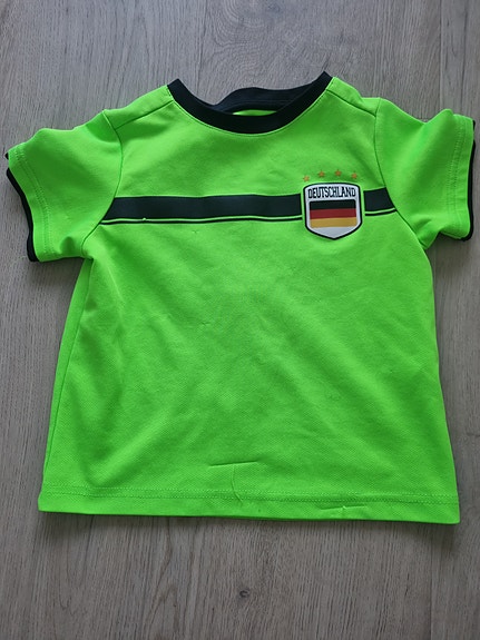 H&M neonvihreä lasten pelipaita  86/92