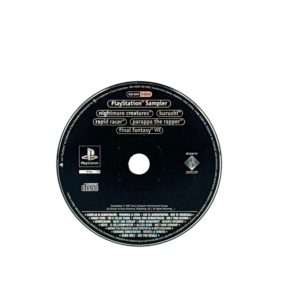 PlayStation Sampler loose Ps1