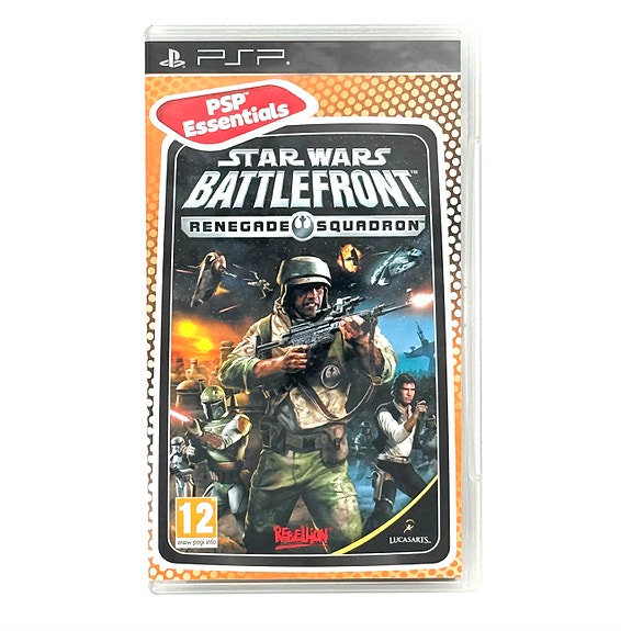 Star Wars Battlefront Renegade Squadron CIB PSP