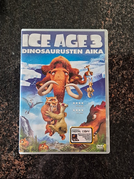 Ice Age 3 dinosaurusten aika DVD-elokuva