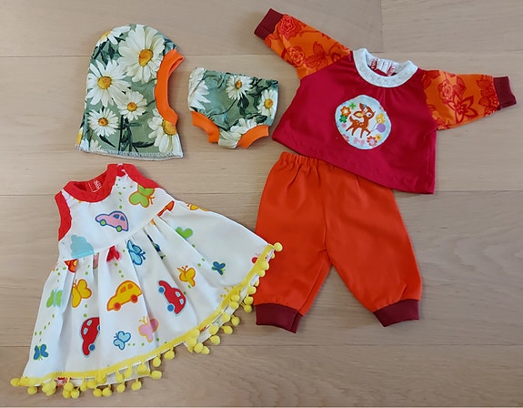 Edullinen Vaatepaketti L nukelle Baby Born