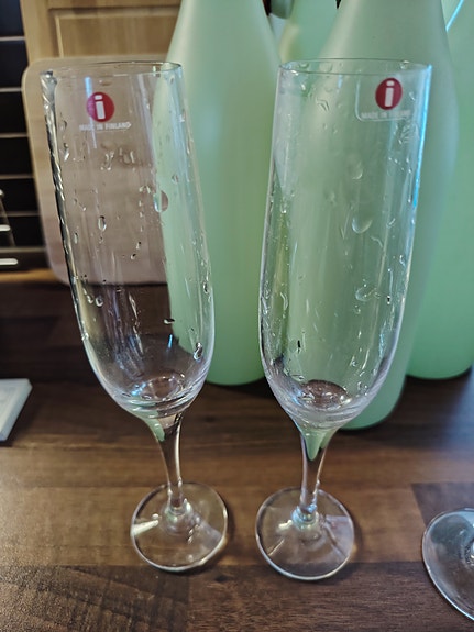 Iittala Kolibri kuohuviinilasit