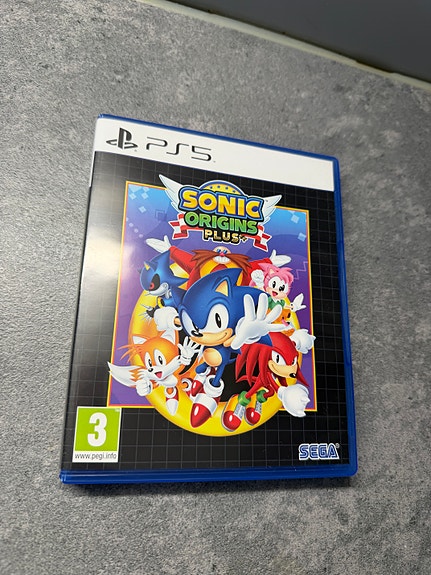 Sonic origins plus ps5 peli