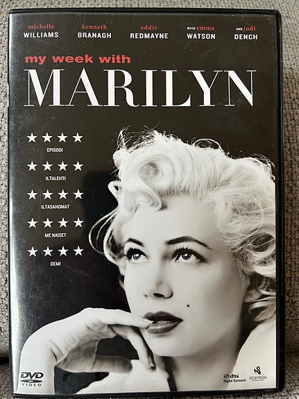 My Week With Marilyn DVD-elokuva