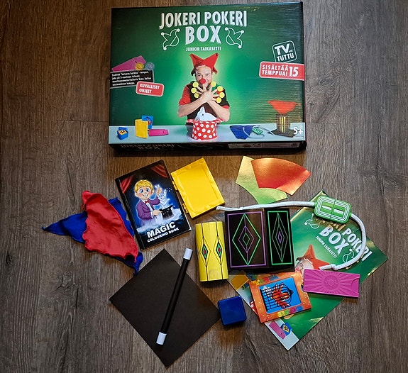 Jokeri Pokeri Box junior taikasetti