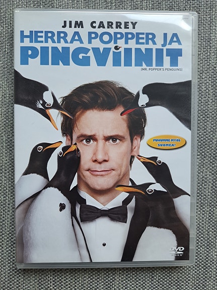 Herra Popper ja pingviinit dvd