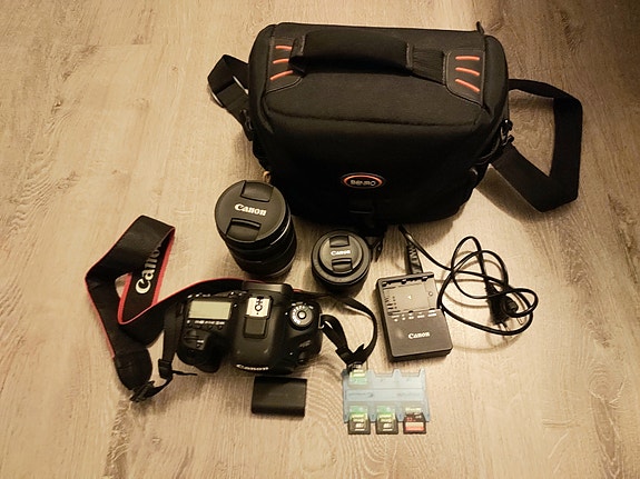 Canon 7D kamerapaketti