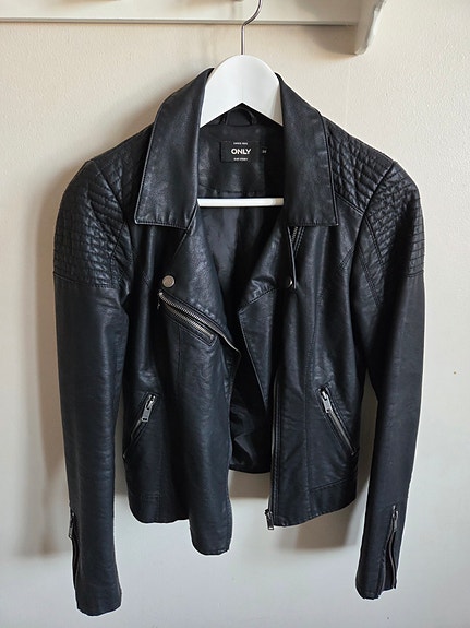 Biker nahkatakki koko 34