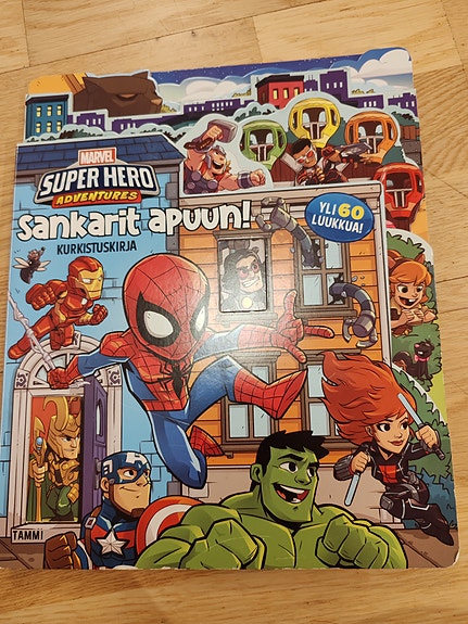 Marvell Super Hero, Sankarit Apuun - kurkistuskirja