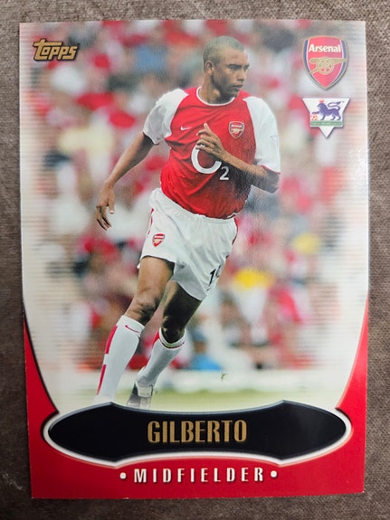 Gilberto Silva #A5 2002-03 Topps Premier Gold