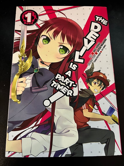 The Devil is a Part-Timer! English Manga Volume 1-8