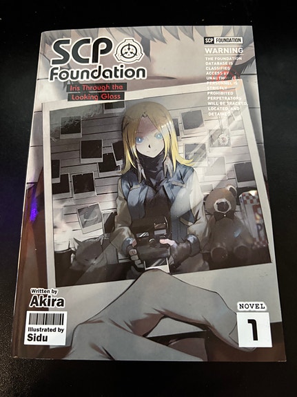SCP Foundation Iris Through the Looking Glass English Light Novel 1