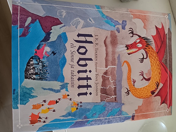 Tolkien Hobitti Tove Janssonin kuvittama