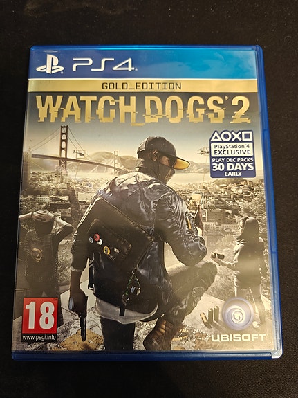Ubisoft Watch Dogs 2 Gold Edition Playstation 4 -peli