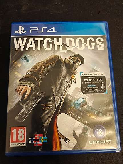 Ubisoft Watch Dogs Playstation 4 -peli