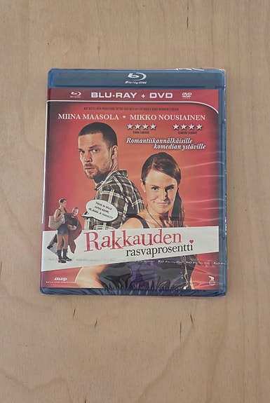 Rakkauden rasvaprosentti Blu-ray + DVD, avaamaton